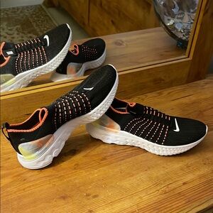 Nike Phantom Black and Orange Running Shoes